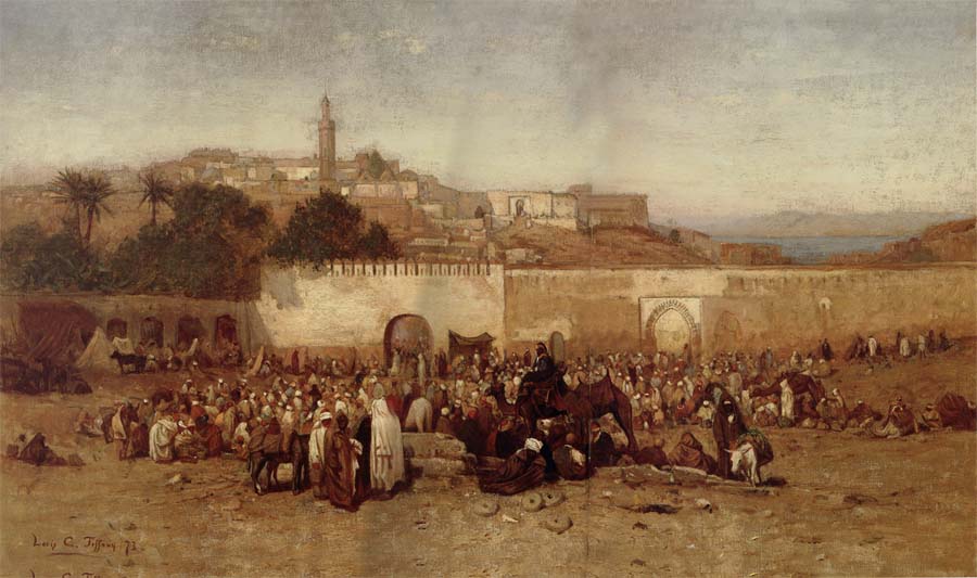 Market Day Outside the Walls of Tangiers